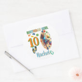 Rock Climbing Runder Aufkleber (Umschlag)