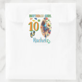 Rock Climbing Runder Aufkleber (Tasche)