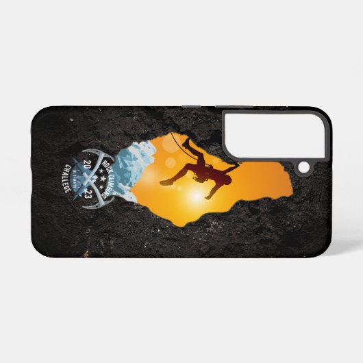 Rock Climbing | Samsung Galaxy Hülle (Rückseite (Horizontal))