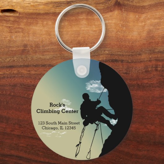 Rock Climbing Schlüsselanhänger (Vorderseite)