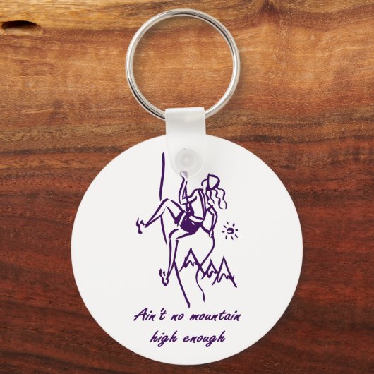 Rock Climbing Schlüsselanhänger (Vorderseite)