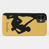 Rock Climbing Silhouette Case-Mate iPhone Hülle (Rückseite (Horizontal))