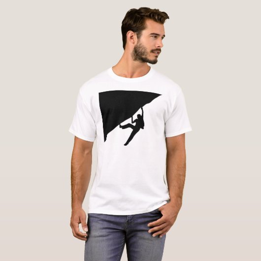 Rock Climbing Silhouette T-Shirt (Vorne ganz)