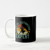 Rock Climbing Social Distancing Tee Climber Gift B Kaffeetasse (Links)