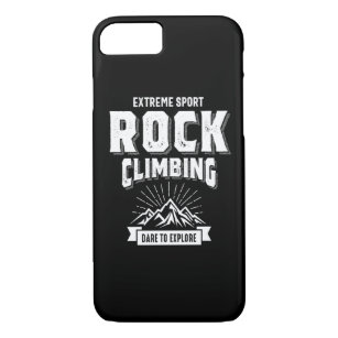 Rock Climbing T - Shirt Bergsee-Zauber Case-Mate iPhone Hülle