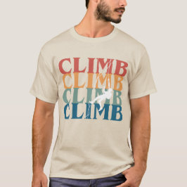 Rock Climbing T Shirt, Bouldering T-Shirt, T-Shirt
