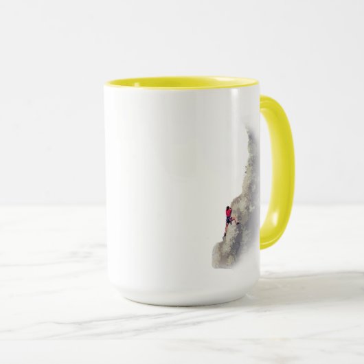 Rock Climbing Tasse (VorderseiteRechts)