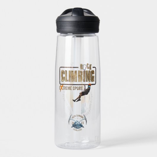 Rock Climbing | Trinkflasche (Vorne)