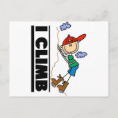 Rock Climbing Tshirts und Geschenke Postkarte (Vorderseite)