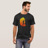 Rock Climbing Vater Bergsee-Zauber T-Shirt (Vorne ganz)