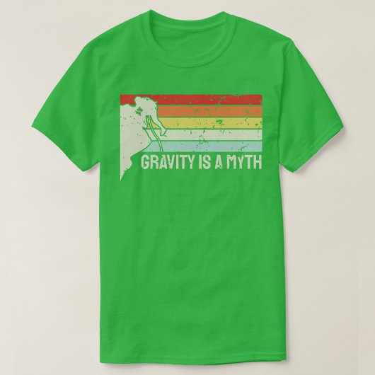 Rock Climbing Vintag 1 T-Shirt (Design vorne)