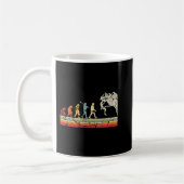 Rock Climbing Vintage Evolution Kaffeetasse (Links)