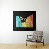 Rock Climbing Wandteppich (Beispiel (Horizontal))