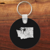 Rock Climbing - Washington Boulder Shirt Schlüsselanhänger (Vorderseite)
