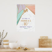 Rock Climbing Welcome Poster (Küche)