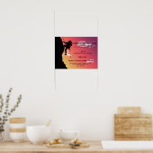 Rock Climbing Wettbewerb Poster (Küche)