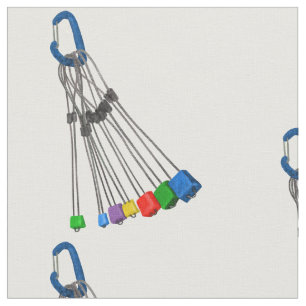 Rock Climbing Wires und Carabiner Stoff