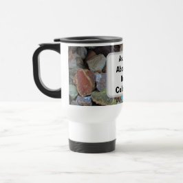 Rock Collection Natur Rockhound Farbenfrohe Steine Reisebecher