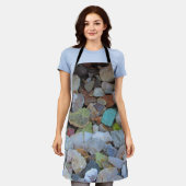 Rock Collection Nature Foto Raw Stone Schürze (Getragen)