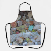 Rock Collection Nature Foto Raw Stone Schürze (Vorderseite)