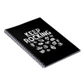 Rock Collector - Behalten Rocking Notizblock (Rechte Seite)