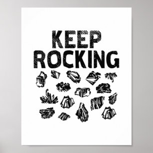 Rock Collector - Behalten Rocking Poster