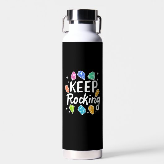Rock Collector - Behalten Rocking Trinkflasche (Vorne)