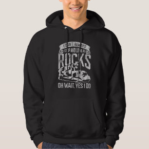 Rock Collector Geologin Science Paleontology Geol Hoodie