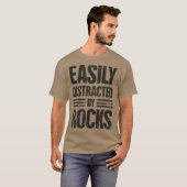 Rock Collector Geology Mineral Rockhounding T-Shirt (Vorne ganz)