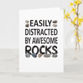 Rock Collector Rockhounding Geology Geologist Karte (Gelbe Blume)