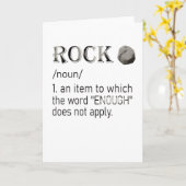 Rock Collector Rockhounding Geology Geologist Karte (Gelbe Blume)