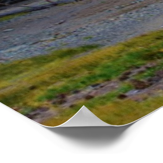 Rock Creek See Herbst Poster (Ecke)