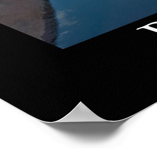 Rock Crossing in Sedona 4160 Poster (Ecke)