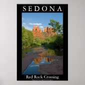 Rock Crossing in Sedona 4160 Poster (Vorne)