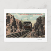 Rock Cut auf dem Mt. Tom Postkarte (Vorderseite)