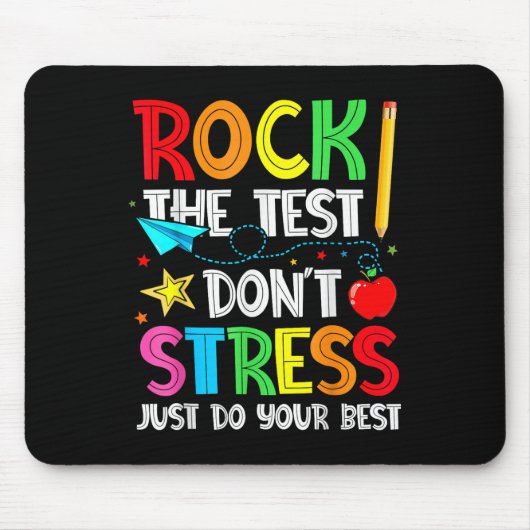 Rock den Test nicht Stress nur tun Sie Ihren beste Mousepad (Vorne)