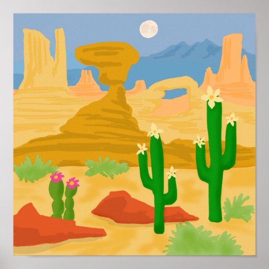 Rock Desert Poster (Vorne)