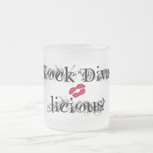 Rock Diva-licious! Mug Mattglastasse (Mittel)