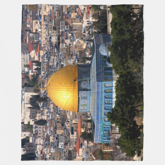 ROCK-DOME FLEECEDECKE (Vorderseite)