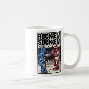 Rock em Sock em Roboter Boxring Kaffeetasse