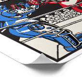 Rock em Sock em Roboter Boxring Poster (Ecke)