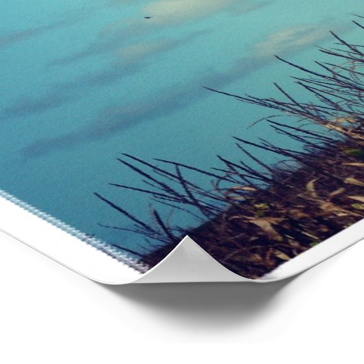 Rock Ends Road Sign Graffitti, Rock and Roll Poster (Ecke)