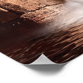 Rock Falls Poster (Ecke)