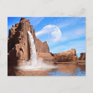 Rock Falls Postkarte