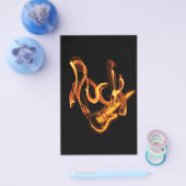 Rock-fire-Schild Flyer (Einzeln)