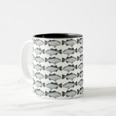 Rock Flagtail Zweifarbige Tasse (Vorderseite Links)