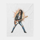 Rock fleece blanket (Vorderseite)