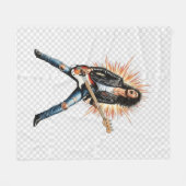 Rock fleece blanket (Vorderseite (Horizontal))