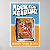 Rock for Reading Poster (Vorne)