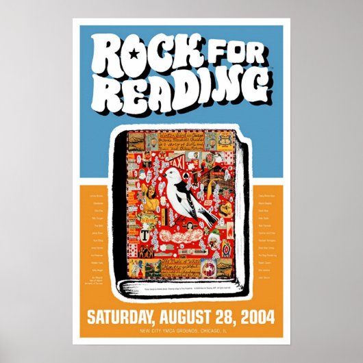 Rock for Reading Poster (Vorne)